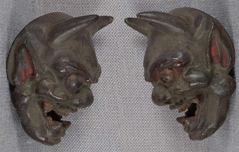 19c netsuke MASK DEMON HANNYA by RYUUN - 2