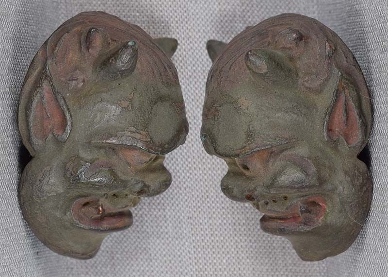 19c netsuke MASK DEMON HANNYA by RYUUN - 2