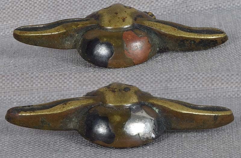 18c pair Japanese sword MENUKI RABBITS - 2