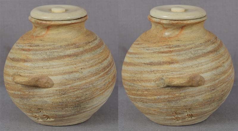 1900s tea ceremony NERIAGE CHAIRE tea caddy marked - 2