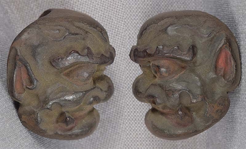 19c netsuke MASK BESHIMI by RYUUN - 2