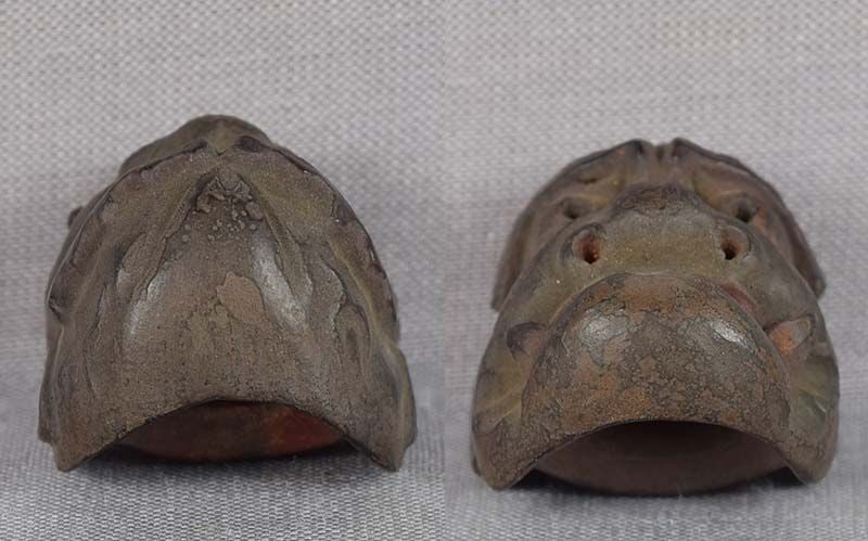 19c netsuke MASK BESHIMI by RYUUN - 5