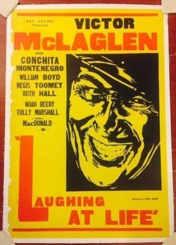 Laughing At Life (1933) One Sheet LB Poster - Victor Mclaglen Up Close! (1 of 1)