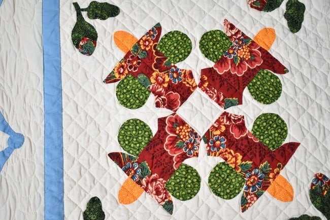 Album Wedding Applique Quilt, Signed & Dated - 7