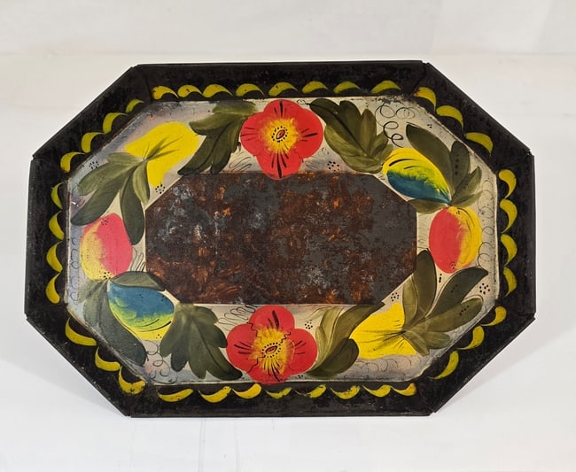 Tole ware tray (1 of 4)