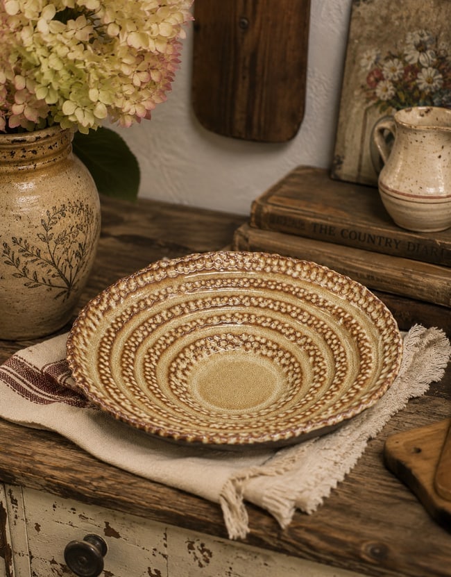Studio Art Pottery Bowl Signed 11.5": Date/Period: unknown Dimension: Approx. 11.5" x 3" Material: pottery Additional Information: Studio Art Pottery Bowl Signed Shipping: Domestic: Flat-rate of $16.00 to anywhere within the contiguous