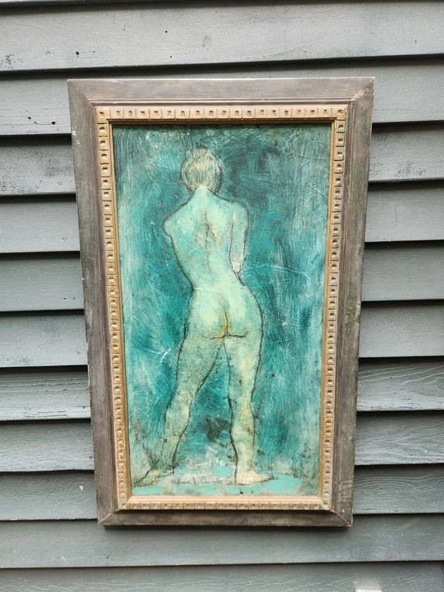 oil painting on Board Well Listed Artist Green William Coombs(1946-2007): Great looking piece in excellent condition. Great colors. Nice detail . Listed artist . Great frame Measures 16 x 30" plus frame . Shipping charges include insurance. Shipping: Domestic: Flat-rate of 