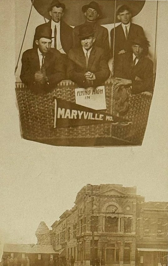 Real Photo PC Flying High Tough Guys (1 of 3)