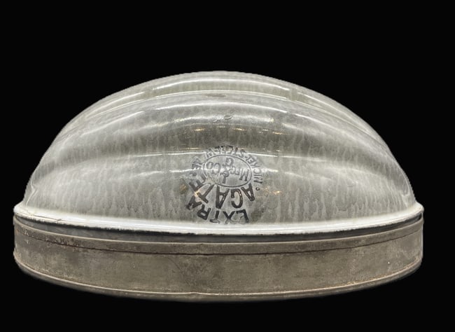EXTRA AGATE L&G MFG GRANITEWARE ENAMEL MELON MOLD - 6