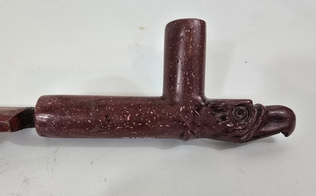 Catlinite pipe - 2