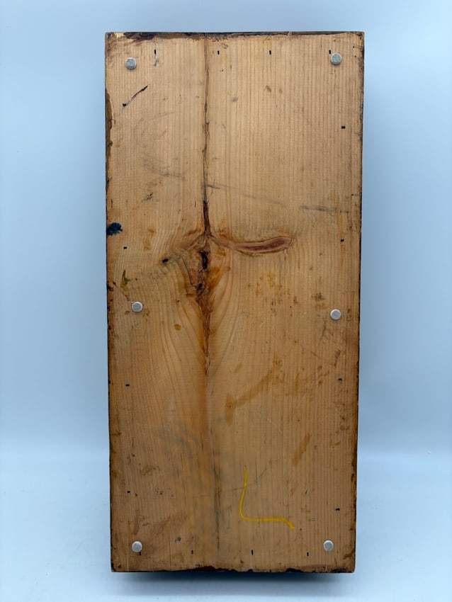 Primitive Large Wood Trencher Dough Box - 7