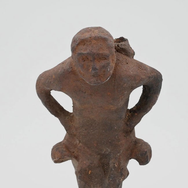 An extraordinary cast iron figure from the 19th century (1 of 1)