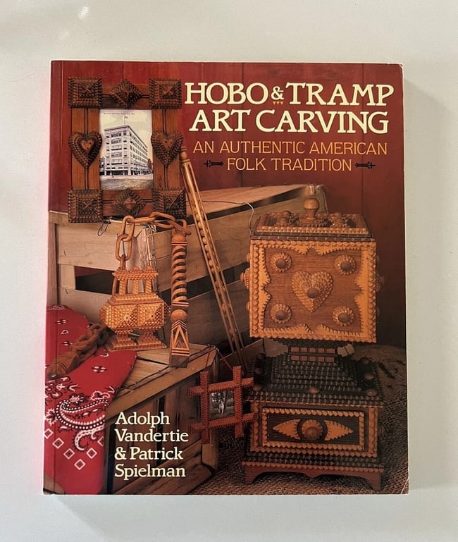 Hobo & Tramp Art Carving Tramp Art Book by Adolph Vandertie (1 of 1)