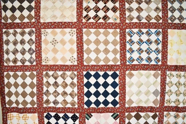 1840's Checkerboard Summer Spread - 2