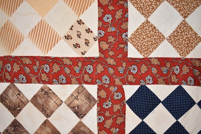 1840's Checkerboard Summer Spread - 4