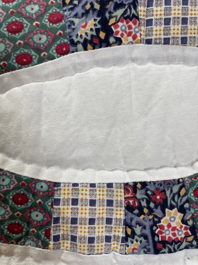 Wedding Ring Quilt 83" x 66" - 3