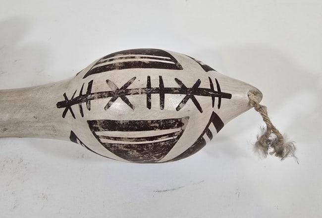 San Ildefonso Pueblo rattle - 3