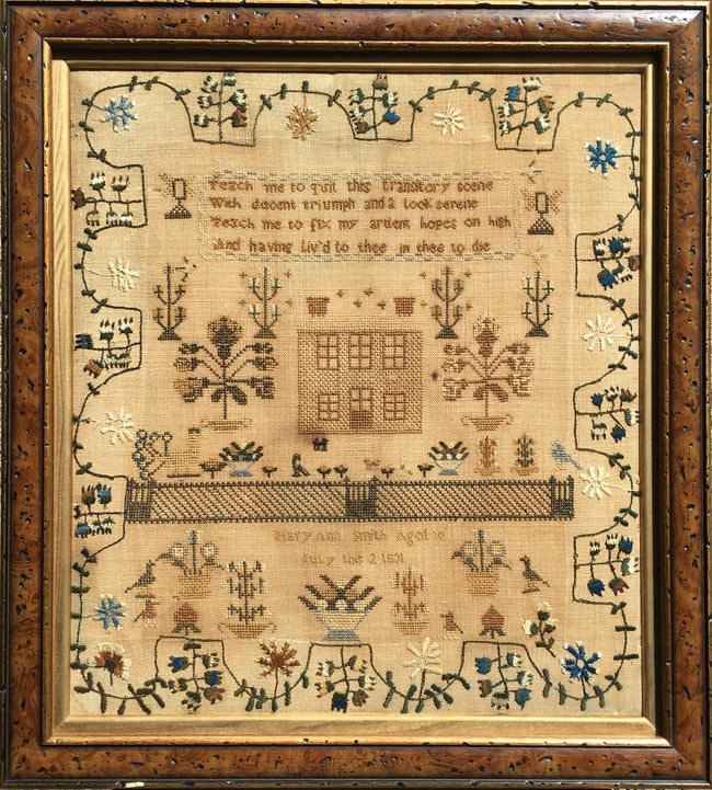 NEEDLEWORK SAMPLER?- DATED 1831 (1 of 1)