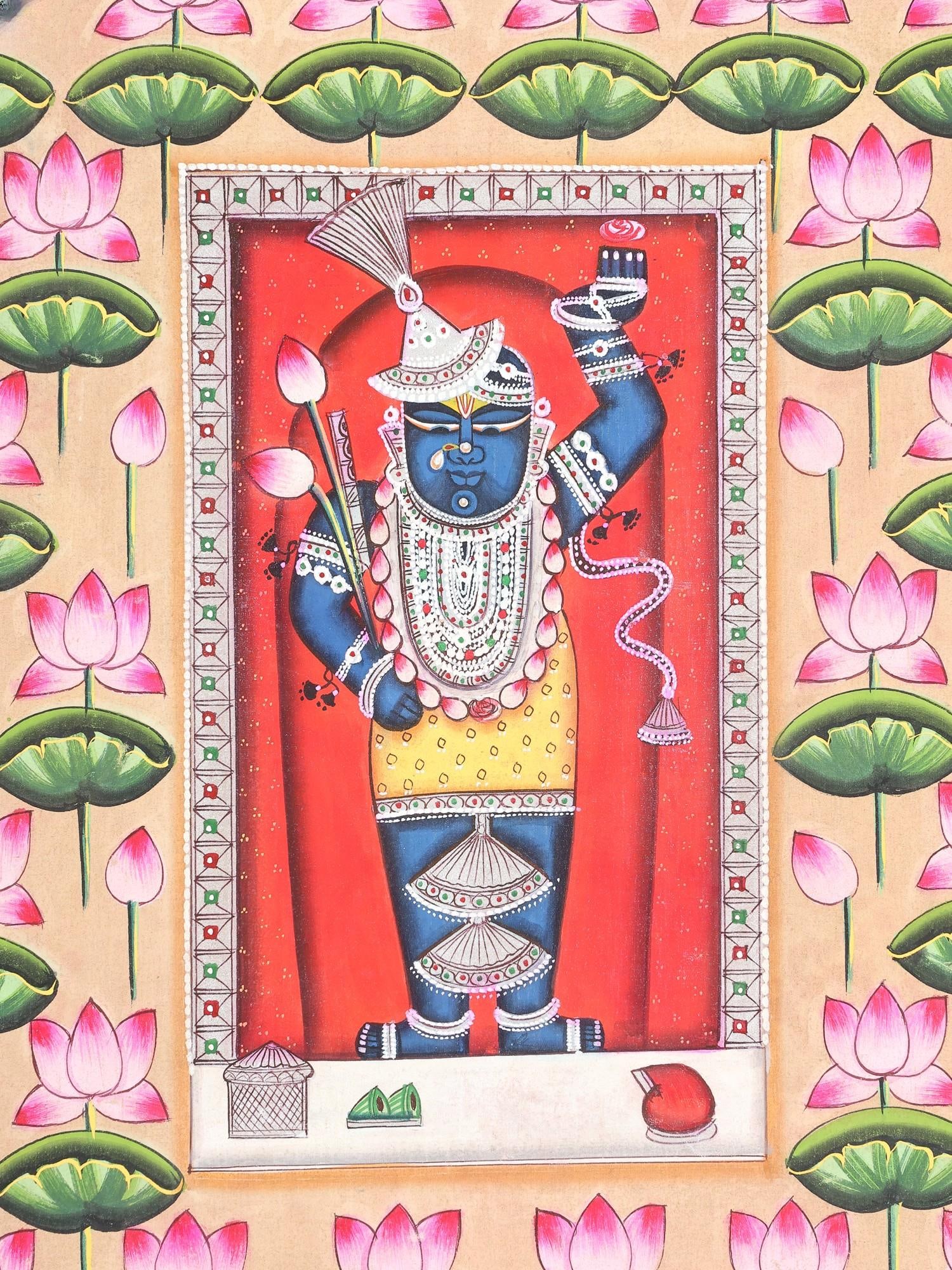 Divine Grace of Shrinathji | Pichwai Painting - 2