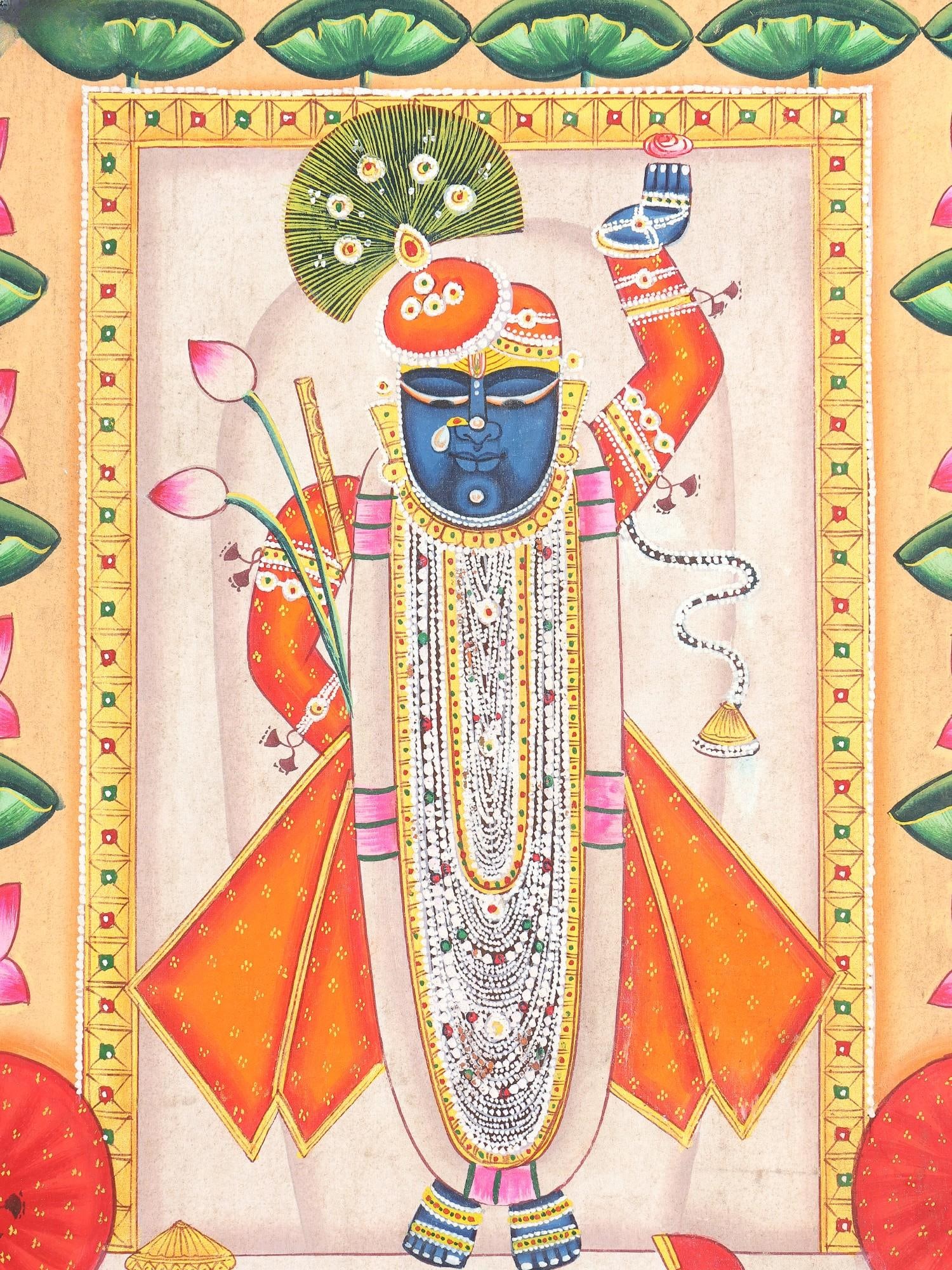 Shrinathji - The Eternal Krishna Form | Pichwai Painting - 2