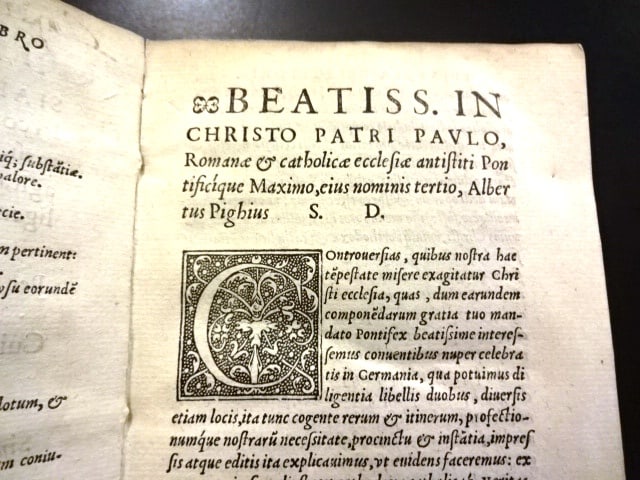 1549 Vellum Fine Paris Printing Crible Initials - 2