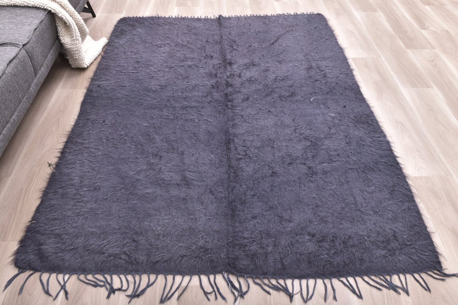 5'2'' x 6'9'' Tulu Filikli Kilim Rug - 70384 - 3