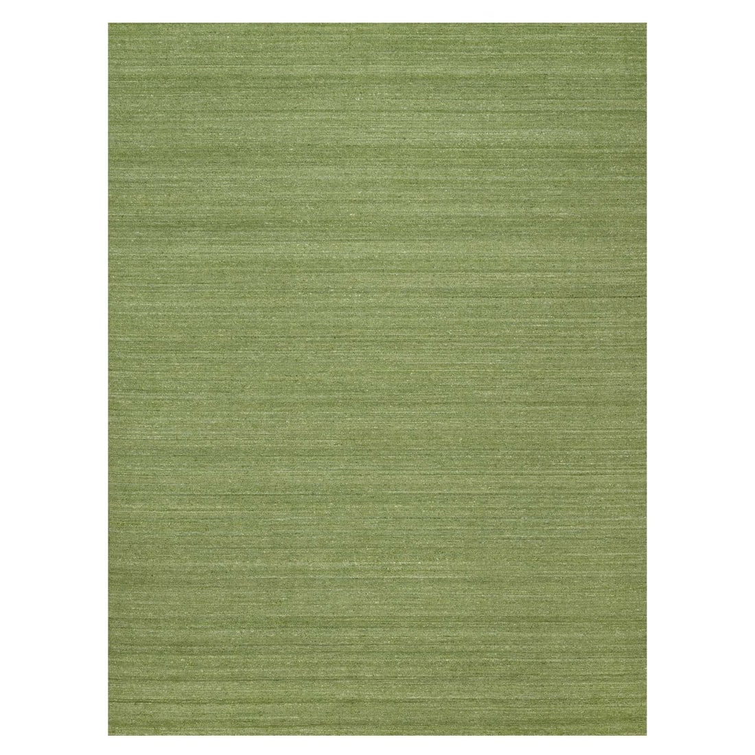 Olive Green Plain Modern Striae Design Soft Wool Hand Loomed Rug: Title: Olive Green Plain Modern Striae Design Soft Wool Hand Loomed Rug Description:This is a truly genuine one-of-a-kind. It has been Knotted for months and months in the centuries-old weaving