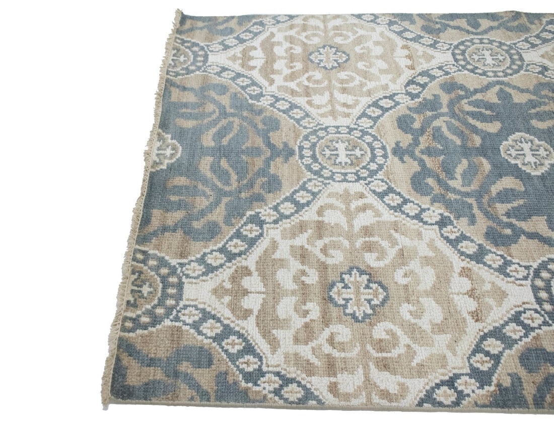 Muted Geometric 5X8 Modern Oriental Rug - 10
