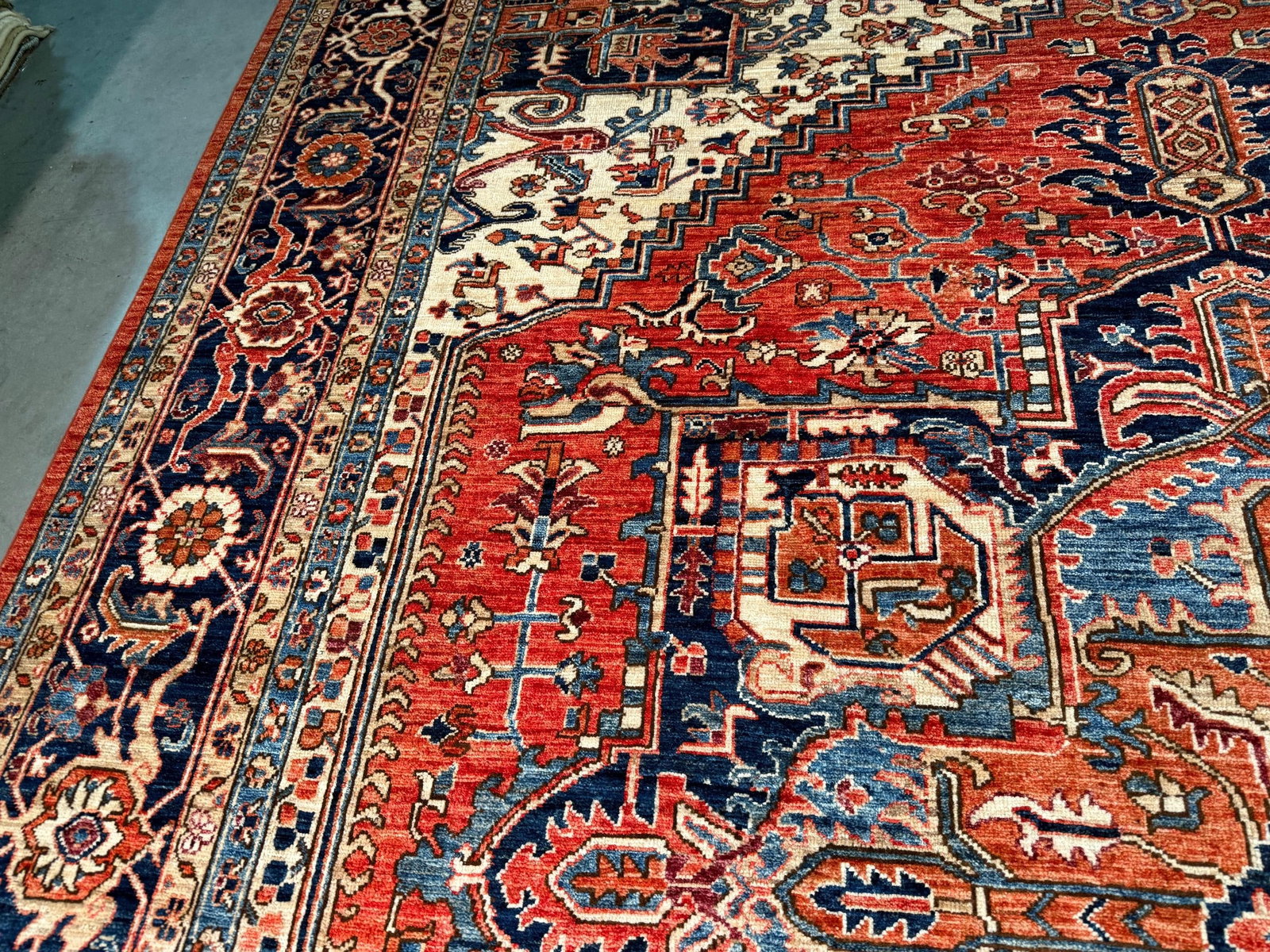 Stunning Super Serapi Rug 9x11.9 - 6