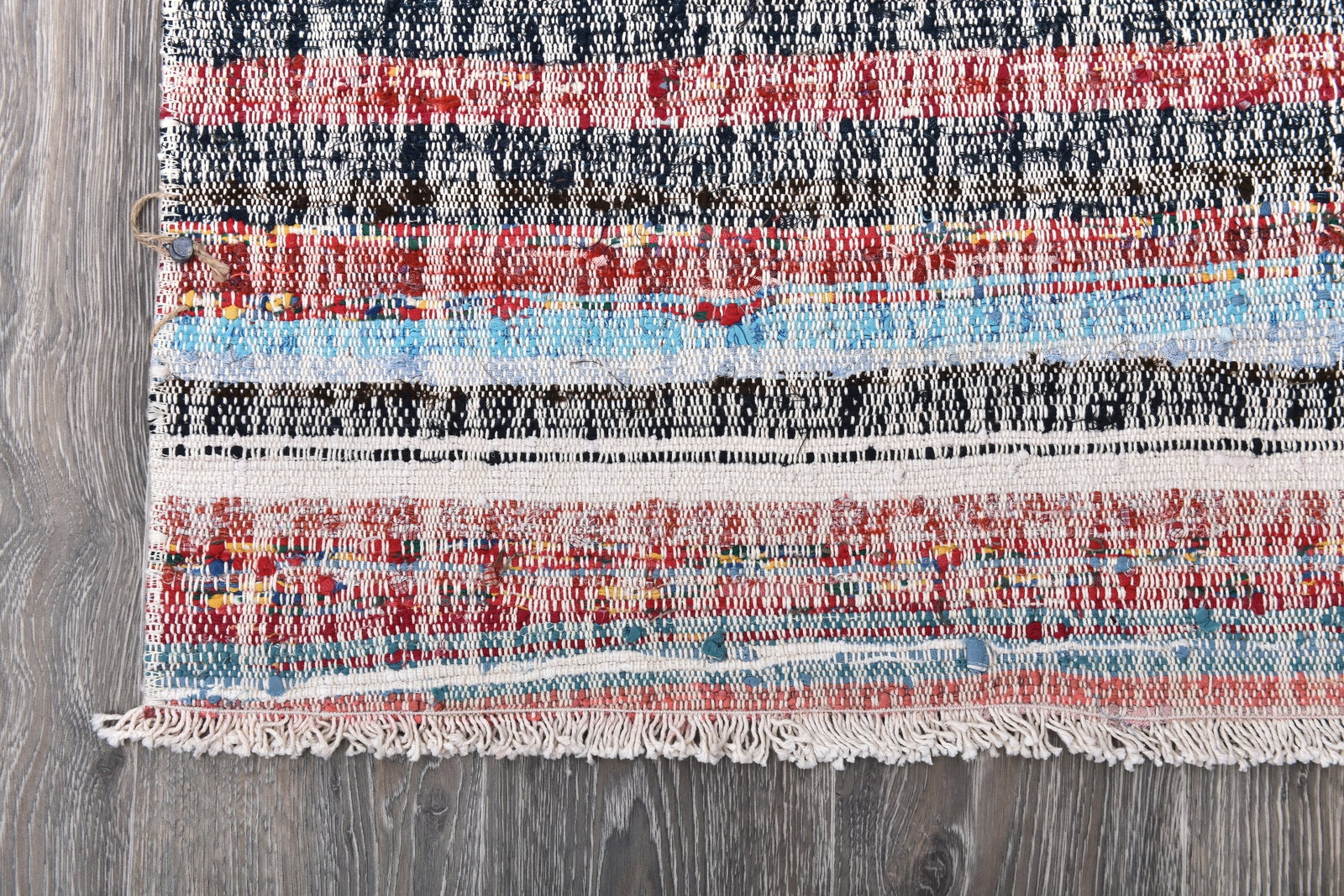 2'2'' x 7'8'' Turkish Flatweave Kilim Rug - 241764 - 7