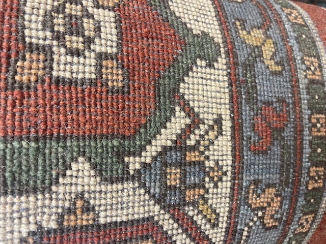 Square size Indo -Persian Serapi Rug-5293 - 8