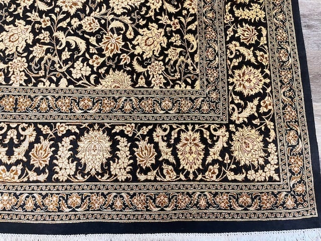 Fine Singed Persian Versace Design Silk Qum-5254 - 2