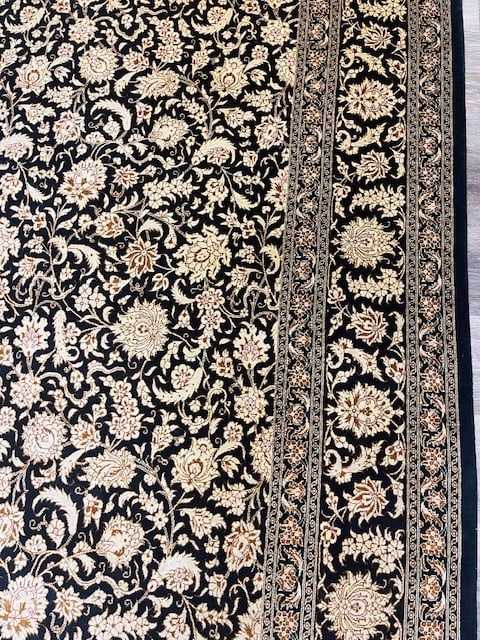 Fine Singed Persian Versace Design Silk Qum-5254 - 7
