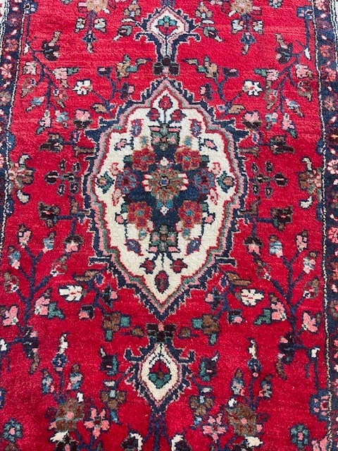 Antiuque Persian hamadan Runner-5209 - 4