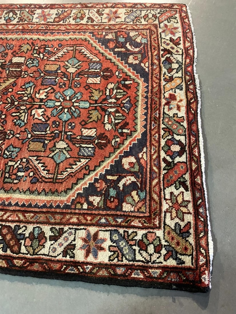 EXQUISITE PERSIAN RUG 3'.7"x7' - 3