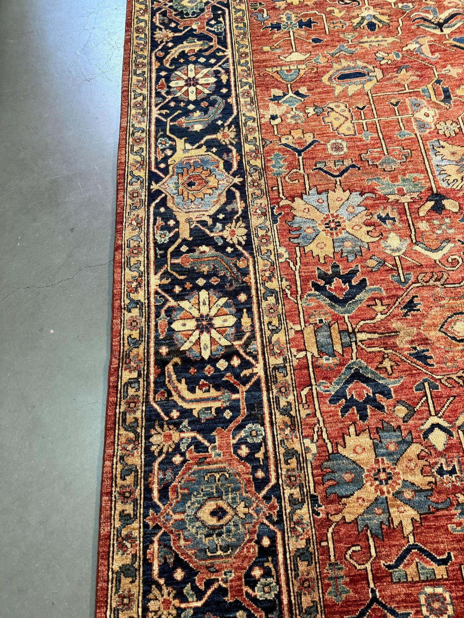 Exquisite Fine Serapi Design Rug 9.1x11.9 - 3