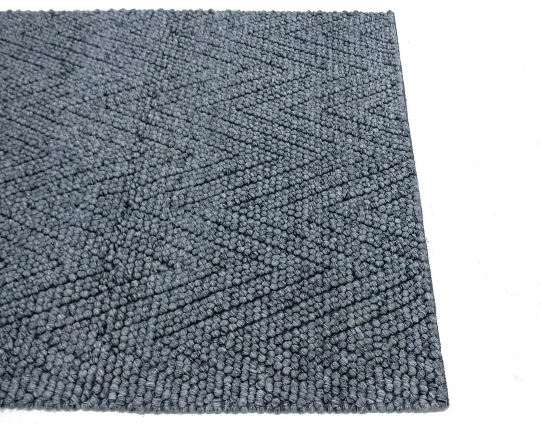 Geometric Handmade 4'7X6'4 Modern Rug - 9