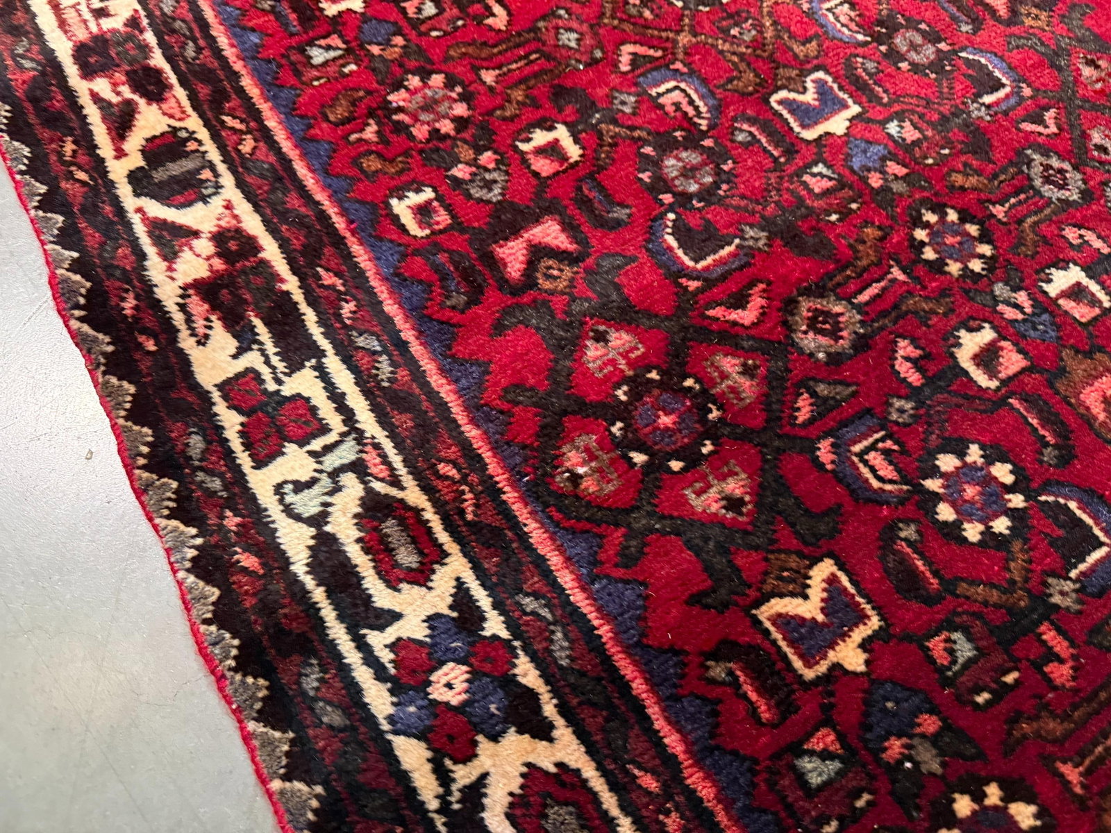 Persian Hamedan Runner 3.4x10 - 6
