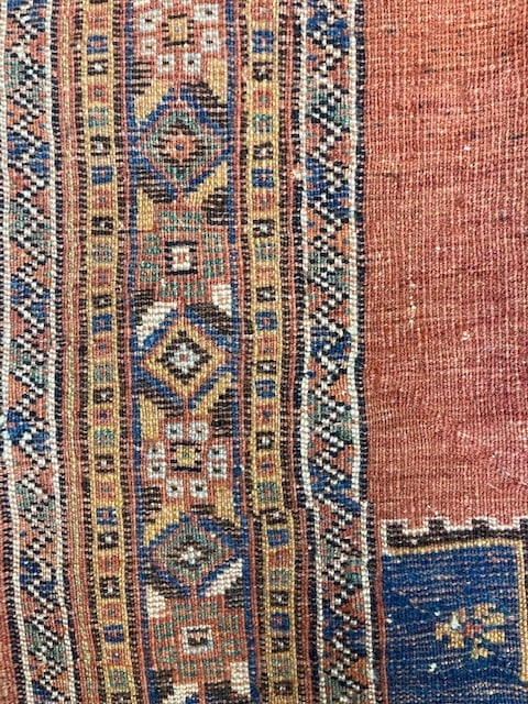 Early Persian Asfshar Tribal Rug-5243 - 7