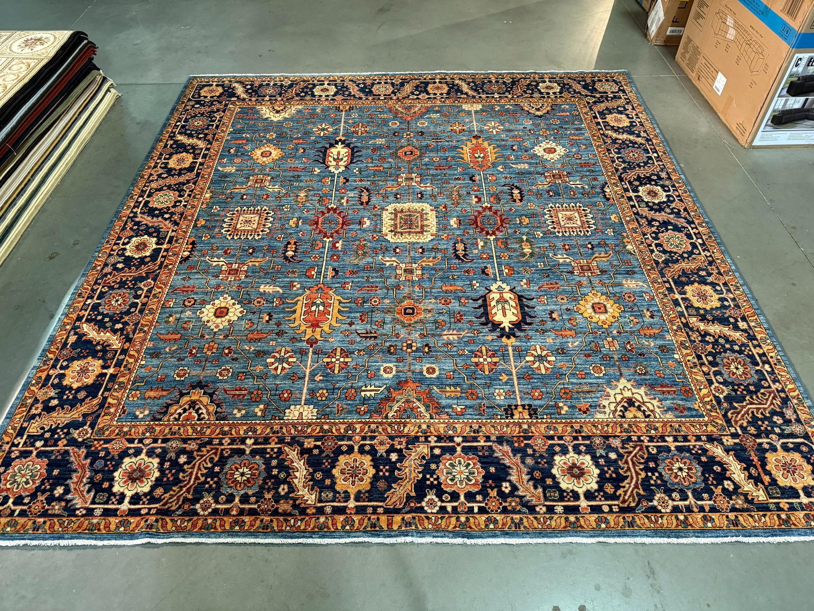 EXQUISITE FINE SUPER KAZAK RUG 9.9x10.4 (1 of 12)