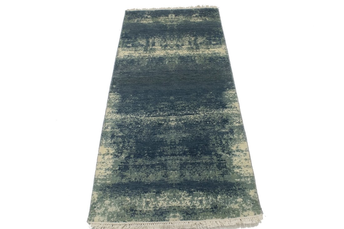Multicolored Abstract 3X6 Modern Rug - 3