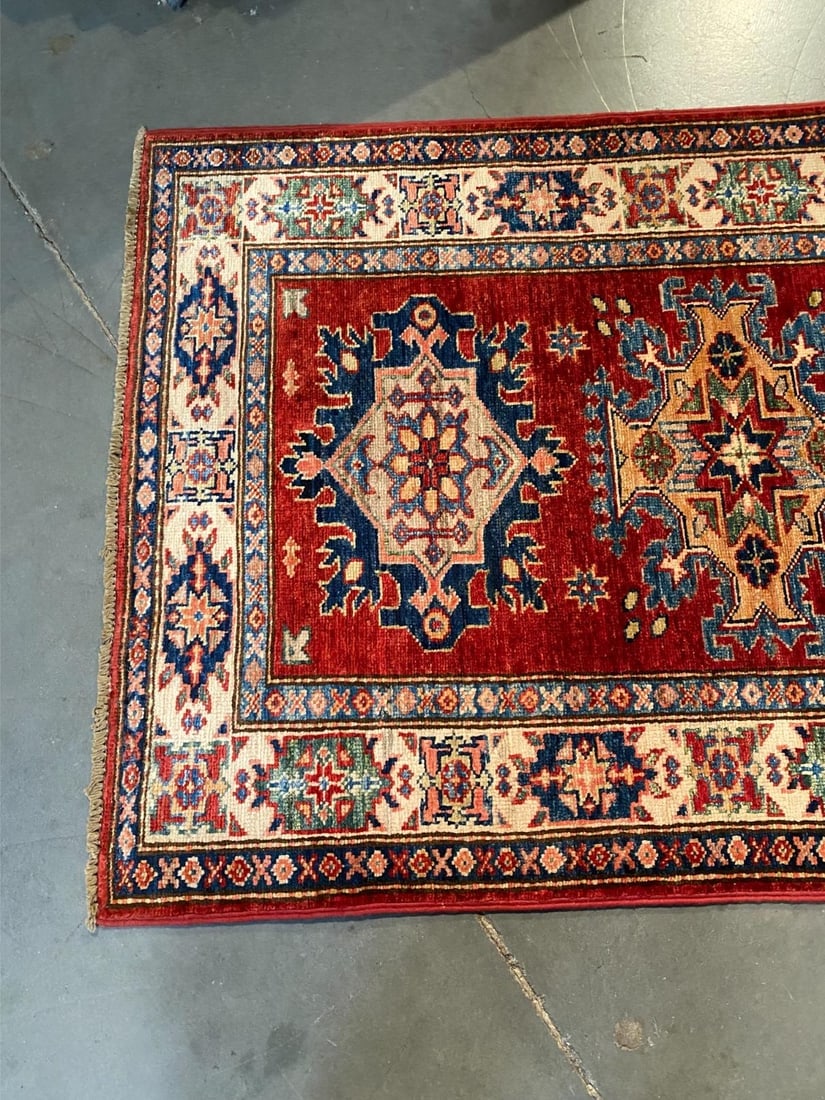 FINE SUPER KAZAK RUNNER 2'.7"x9'.8" - 6