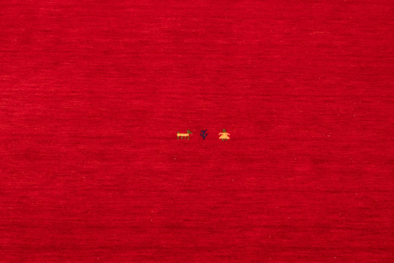Red Tribal 9X12 Gabbeh Modern Rug - 10