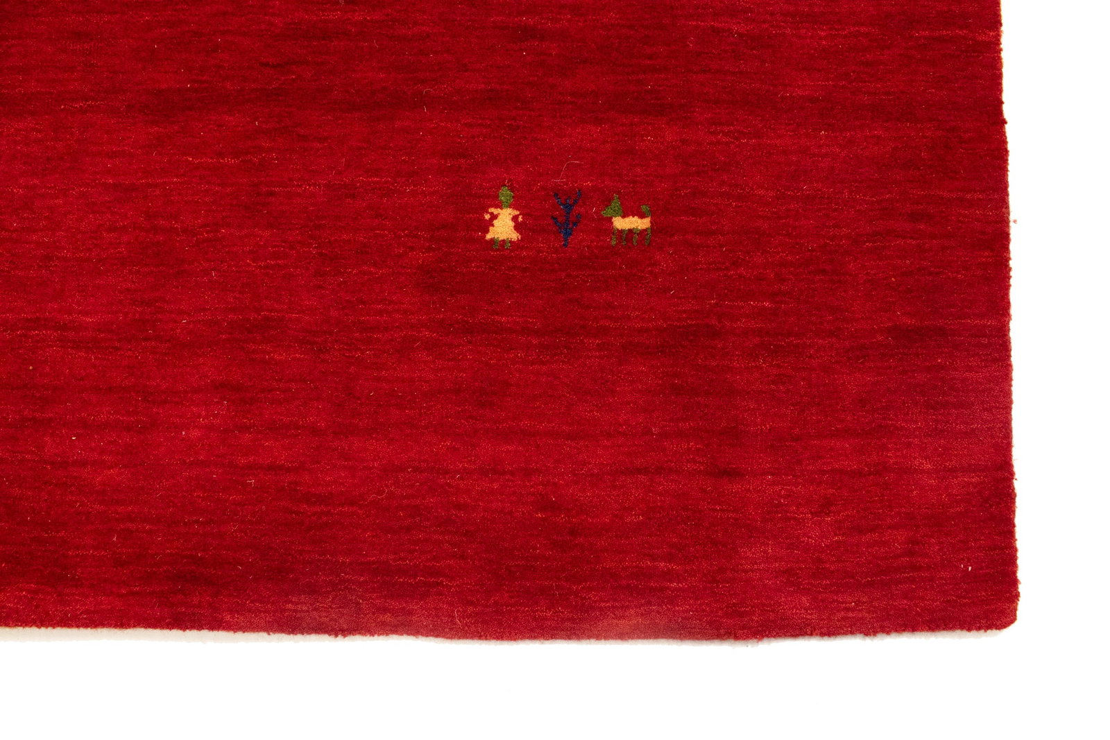 Red Tribal 9X12 Gabbeh Modern Rug - 8