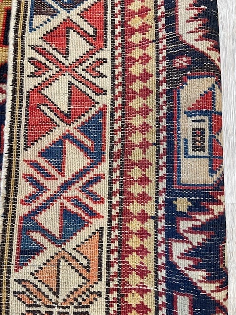 Antique Shirvan Caucasian rug-5092 - 7