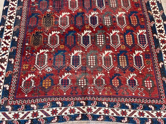 Antique Shirvan caucasian Rug-4936 - 2