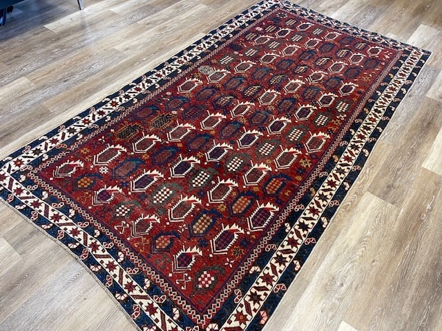 Antique Shirvan caucasian Rug-4936 - 7