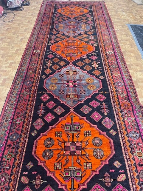 Antique Persian Kurdish Runner_5208/60 - 2