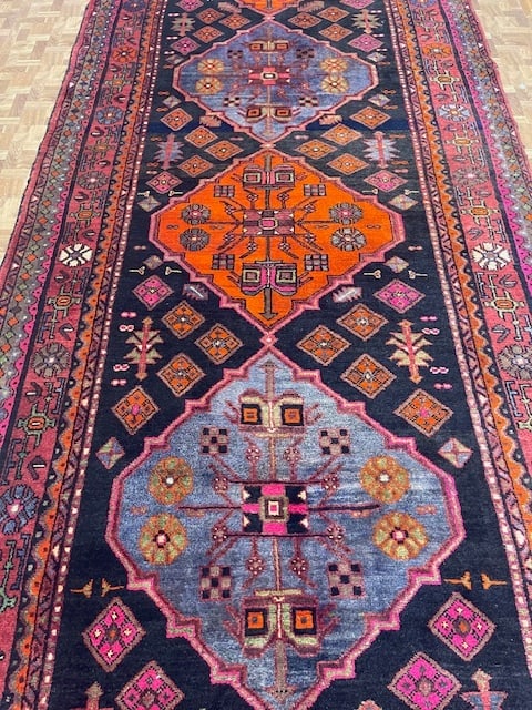 Antique Persian Kurdish Runner_5208/60 - 4