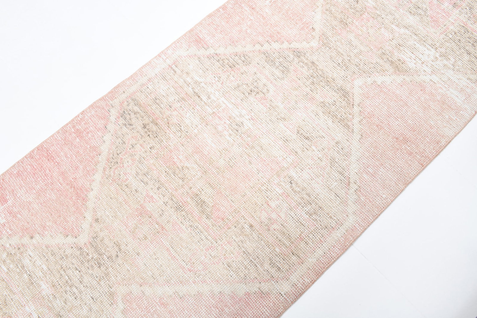 2'10'' x 10'9'' Turkish Vintage Runner Rug - 7303 - 7